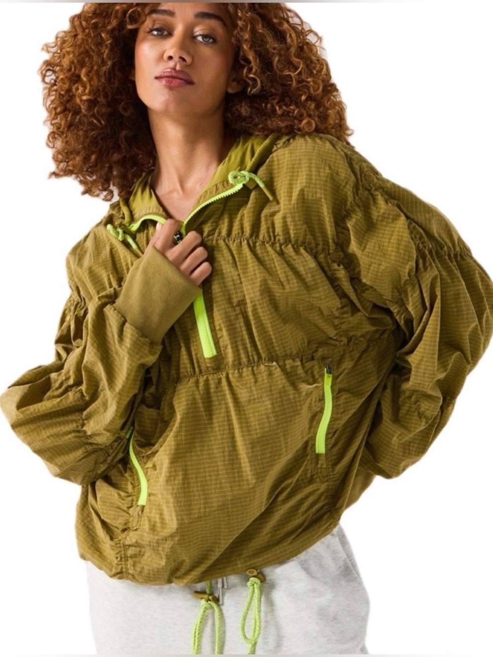 Free People Movement Happy Camper Pullover Jacket - Size Small NWT ($148 MSRP)